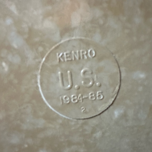 Kenro or Halsey Vintage Military Mess Hall Food Tray Set of 2 Made in USA - Picture 7 of 8